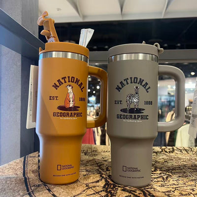 韓國 National Geographic Nature Handle Tumbler【NG1046】