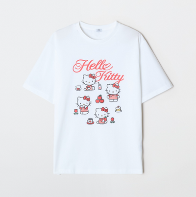 韓國 SPAO Sanrio Characters Short-sleeved T-shirt【SP394】