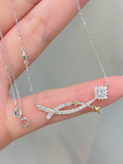 65分燦若星辰鑽石項鍊 (訂金$500,總售價為 $4,800)【SM2124】