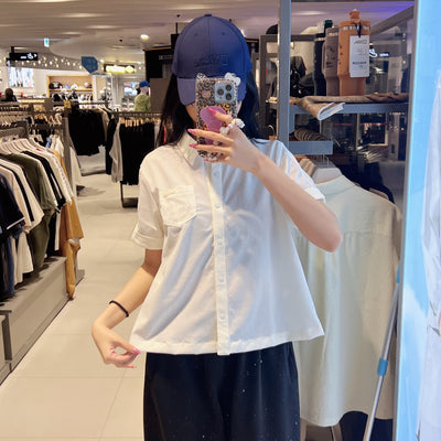 韓國 National Geographic Women's Air Seaker Short Sleeve Shirt【NG988】