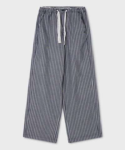 韓國 WhoAU Seersucker Stripe Pants【WA339】