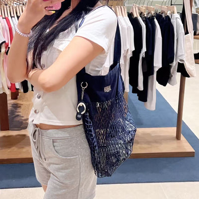 韓國 Marithe Francois Girbaud Bandana Net Bag【MD338】