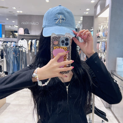 韓國 Calvin Klein Unisex CKJ Monogram Denim Baseball Cap【SC341】