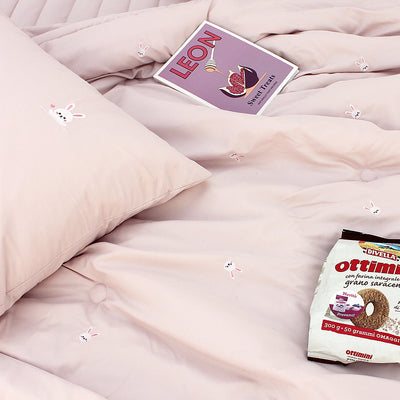 韓國 刺繡小兔頭像【SM1367】