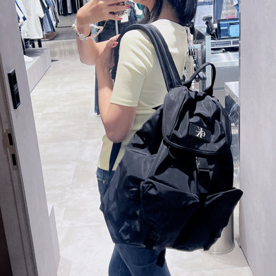 韓國 Calvin Klein CKJ Reversible Flap Two-Pocket Backpack【SC282】