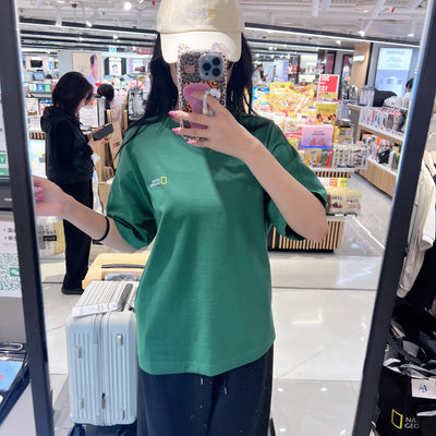 韓國 National Geographic Caster COOLMAX ECO Graphic Semi-Overfit Short Sleeve T-shirt【NG867】