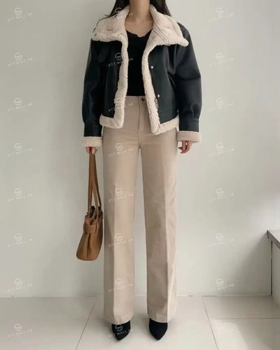 【現貨】韓國 HowLuk 牛仔褲 刷薄毛 (冬季款)【H260】