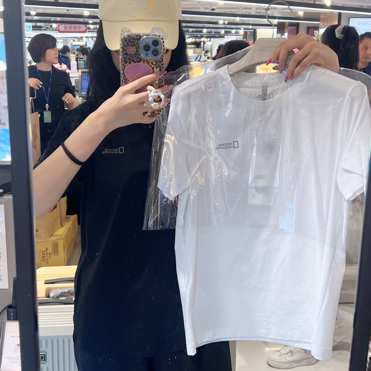 韓國 National Geographic Women's Kraz Short Sleeve T-shirt【NG886】