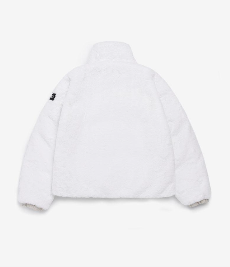 韓國 National Geographic 女款 Raelia Eco-fur Reversible Short Down Jumper【NG1138】