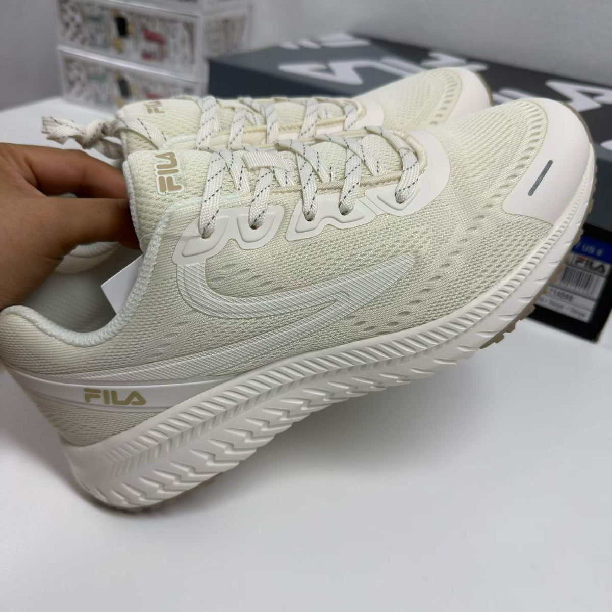 韓國 FILA RGB Fuse Low Tops White Version【SM2447】