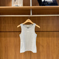 韓國 Marithe Francois Girbaud W Ribbon Classic Logo Sleeveless【MD314】