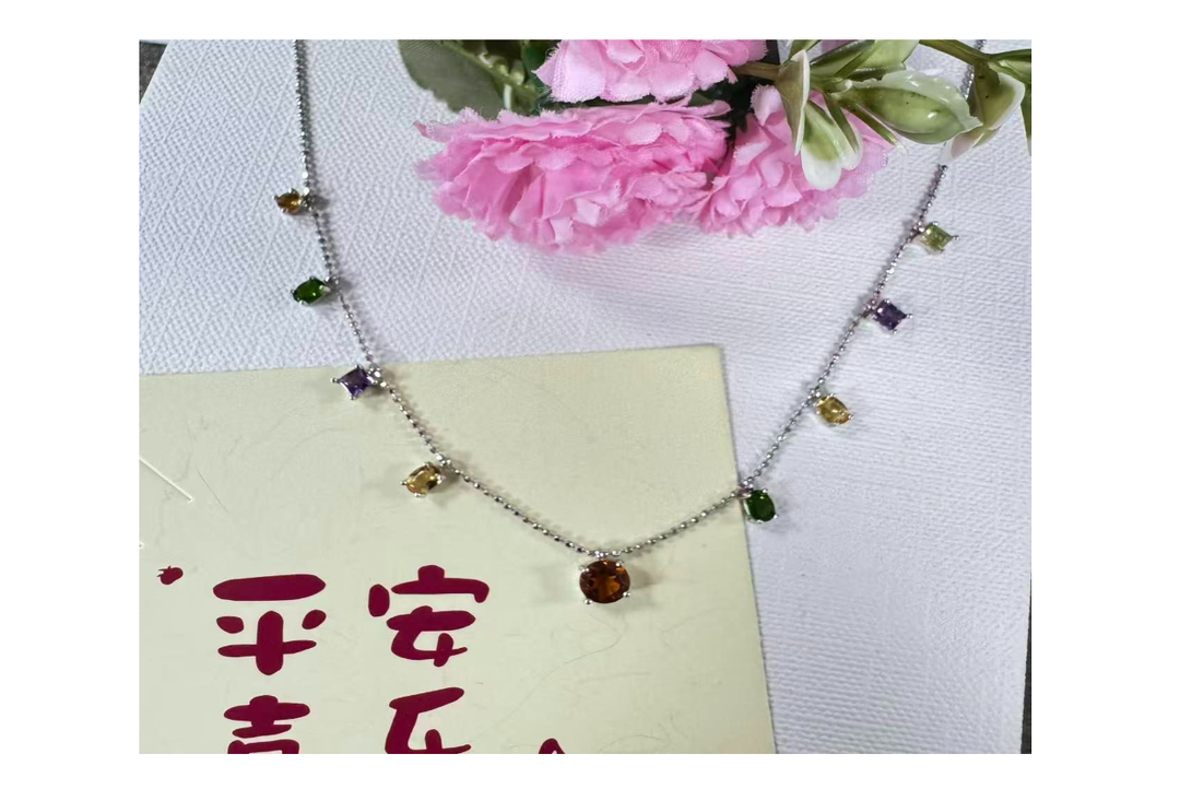 水晶多寶一體鏈 5mm 45cm【SE1089】