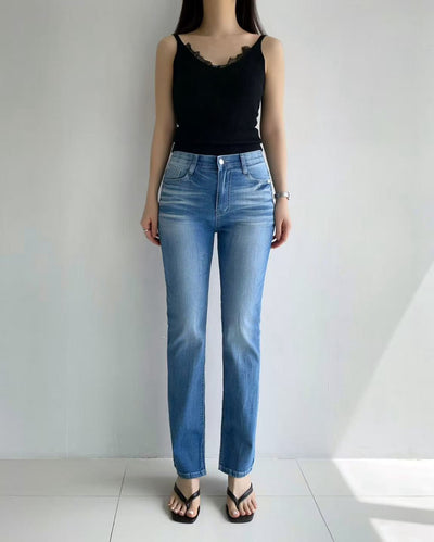 韓國 HowLuk 牛仔褲 (夏季款)【H3074】