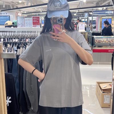 韓國 Snowpeak Cotton Lettering Short Sleeve T-shirt【SN114】