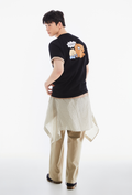 韓國 SPAO Manggeureojin Gom Short Sleeve T-shirt【SP427】