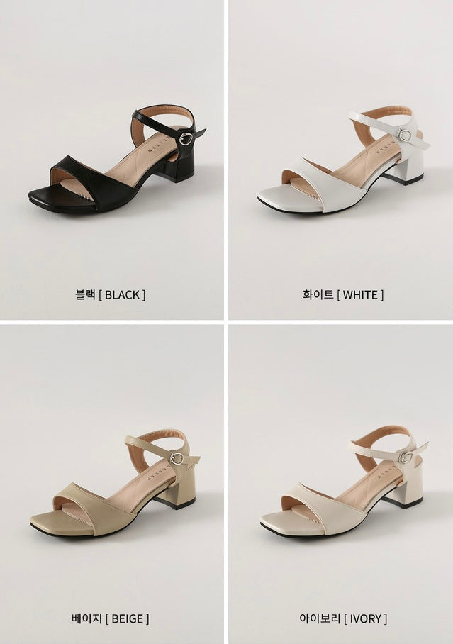 韓國 Chaakan Muse Mary Jane Sandal Heels【CN010】