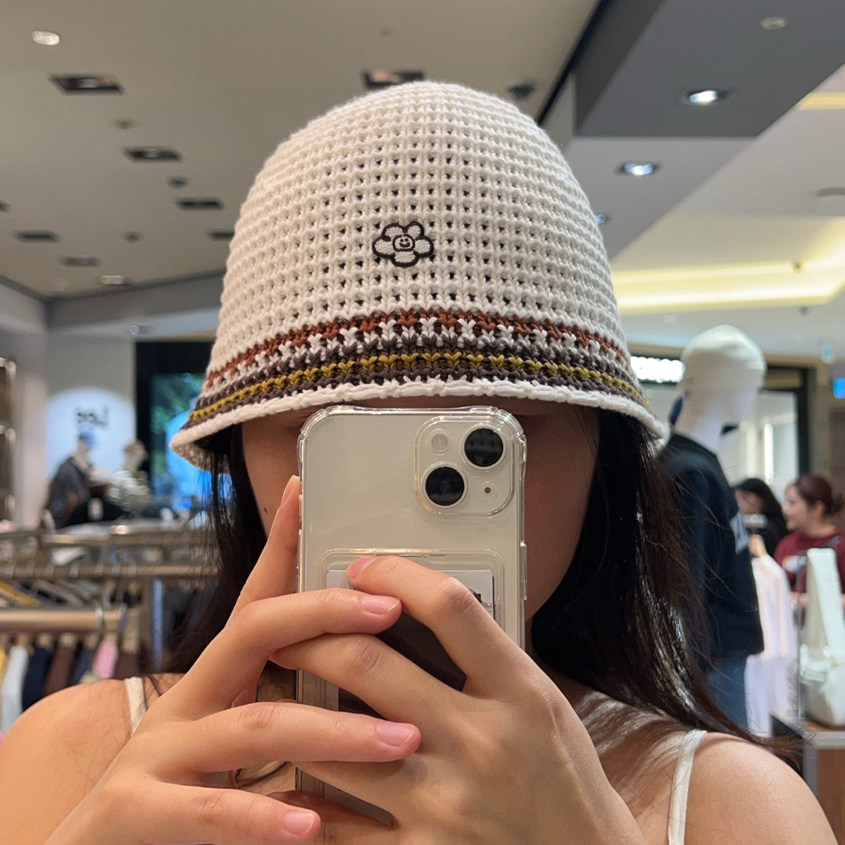【現貨】韓國 Wacky Willy Women's Lily Knit Dome Hat【WW043】