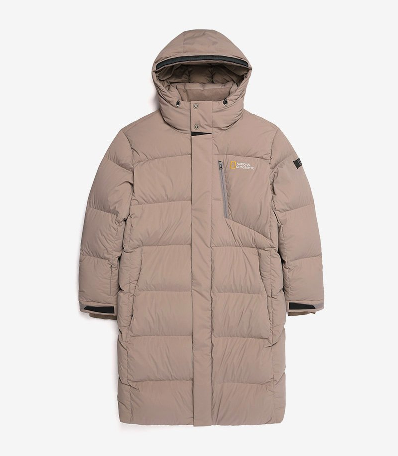 韓國 National Geographic 男女同款 Caiman Pro RDS Goose Down Long Padded Jumper【NG1129】