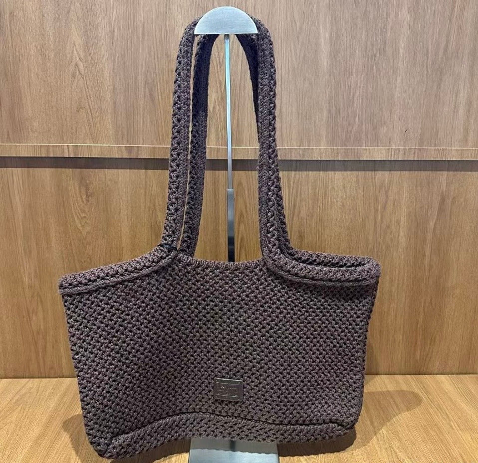 韓國 Marithe Francois Girbaud Classic Logo Net Shoulder Bag【MD276】