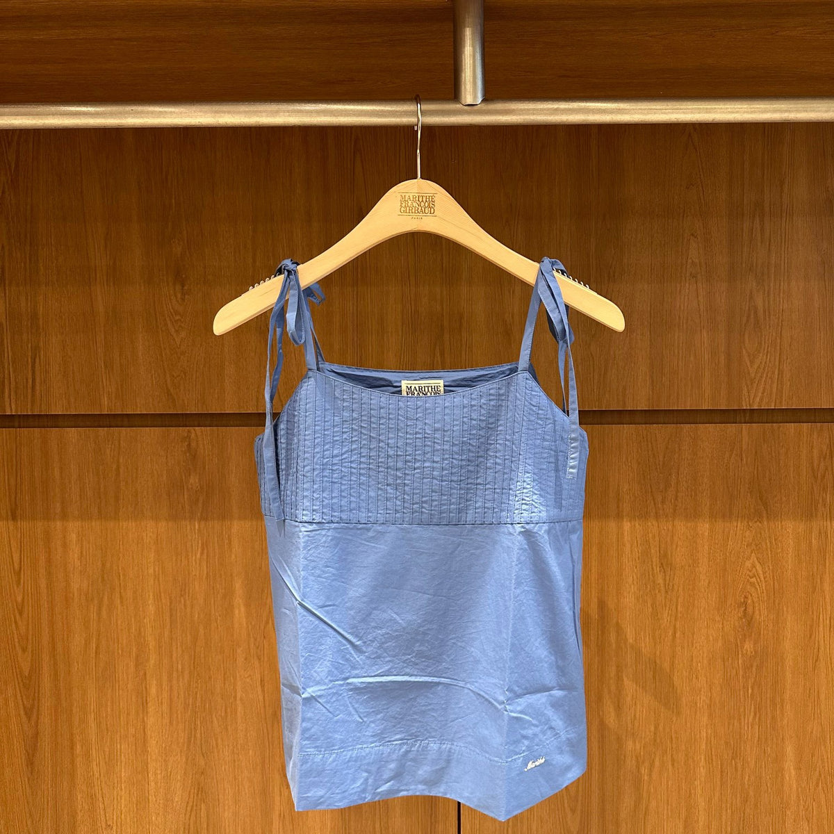 韓國 Marithe Francois Girbaud W Pintuck Camisole Blouse【MD317】