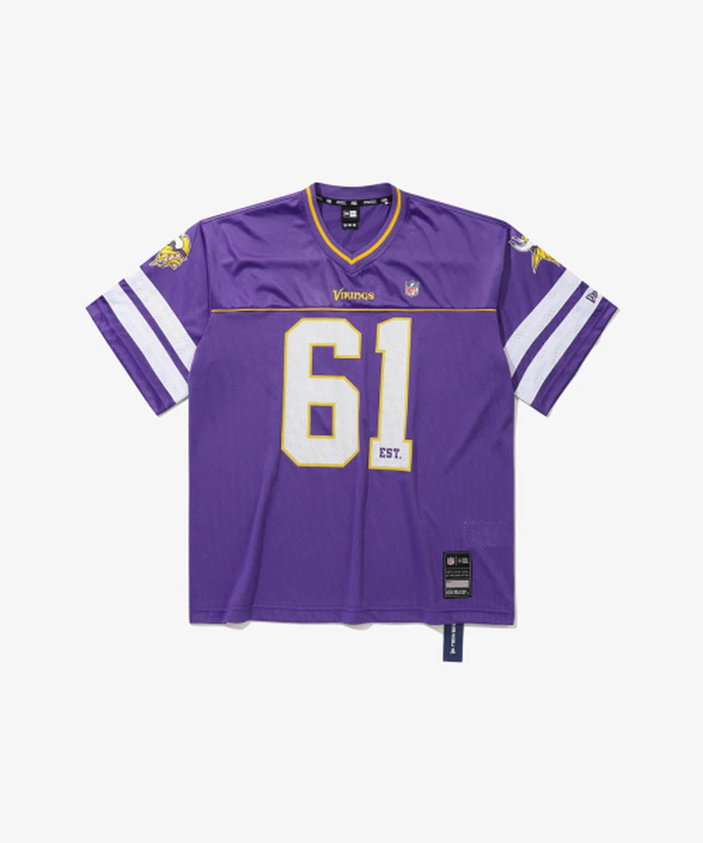 韓國 New Era NFL Minnesota Vikings Fan Wear T-shirt【NR176】