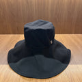 韓國 Marithe Francois Girbaud W Strap Seersucker Wide Bucket Hat【MD305】