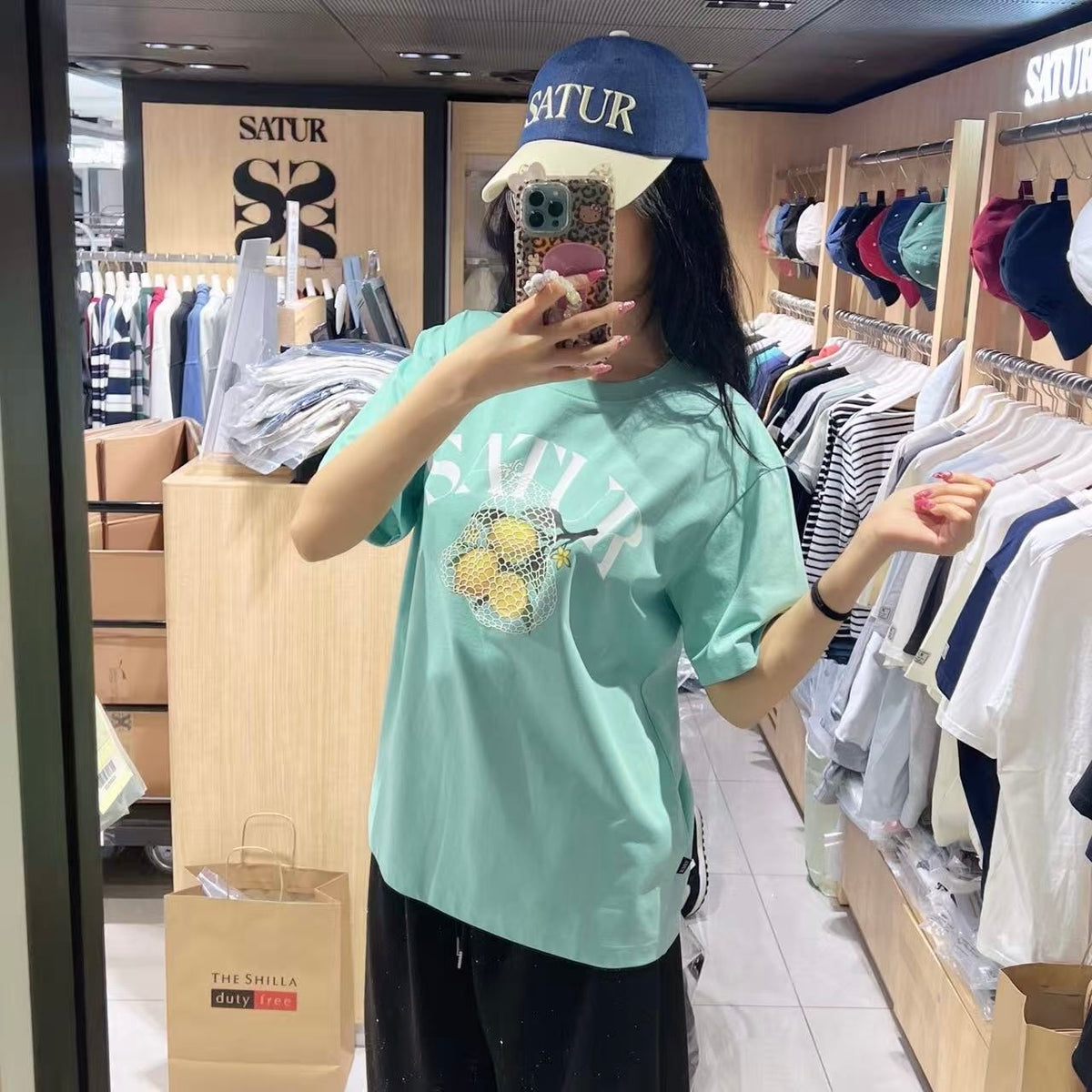 韓國 Satur Net Citron T-Shirt【SR319】