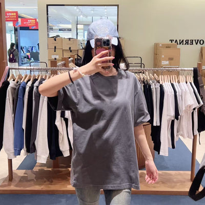 韓國 Marithe Francois Girbaud Drawing Logo Dyeing Tee【MD208】