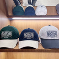 韓國 Marithe Francois Girbaud Classic Logo 6Panel Color Block Cap【MD110】