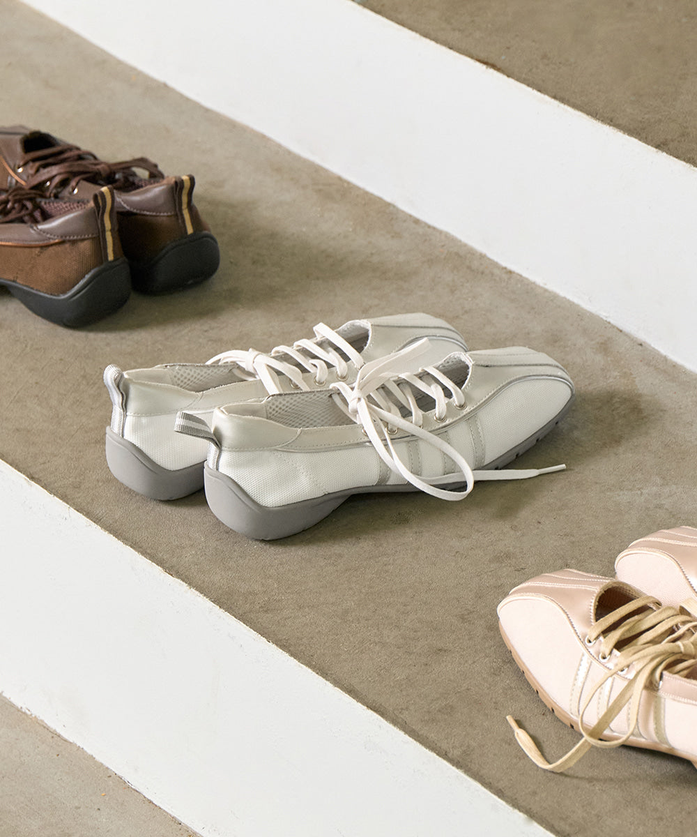 韓國 Rockfish Bliss Laceup Sneakers【RH005】