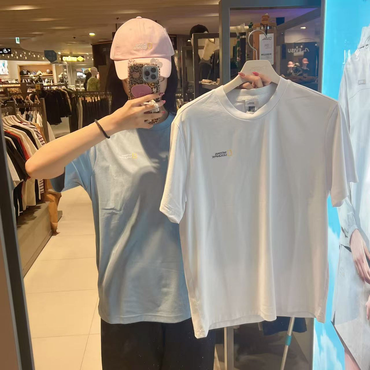 韓國 National Geographic Crow Sorona Cool Touch Short Sleeve T-shirt【NG937】