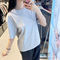 韓國 National Geographic Crow Tricot Short Sleeve T-shirt【NG976】