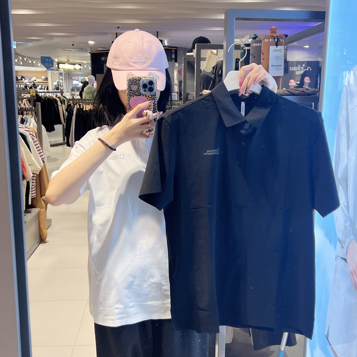 韓國 National Geographic Kraz Short Sleeve Collared T-shirt【NG950】