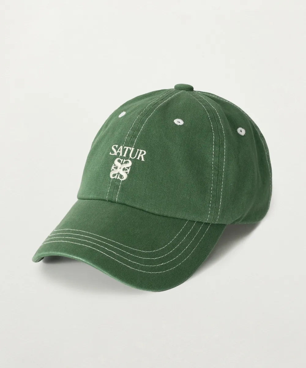 韓國 Satur Contrast Color Stitch Dyed Ball Cap【SR355】