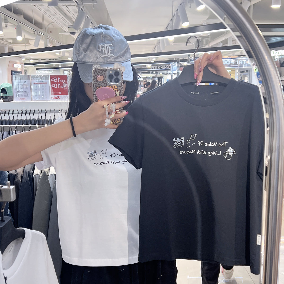 韓國 Snowpeak Aerocool Women's Crop Lettering Short Sleeve T-shirt (涼爽速乾面料)【SN155】