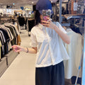 韓國 National Geographic Women's Air Seaker Short Sleeve Shirt【NG988】