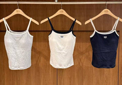 韓國 Marithe Francois Girbaud Underwear W Classic Logo Ringer Cami Bra Top【MD324】