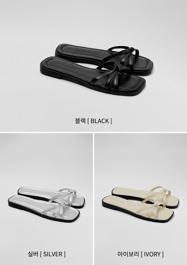 韓國 Chaakan Casidi twisted slippers【CN039】