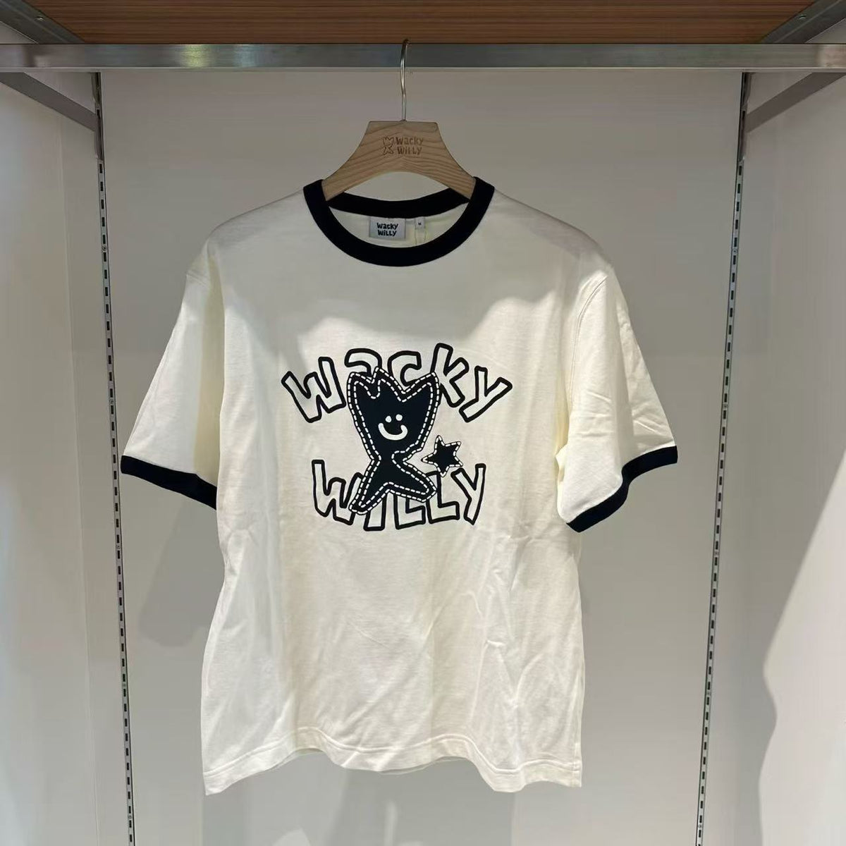 韓國 Wacky Willy Kiki Ringer Short Sleeve T-Shirt【WW226】