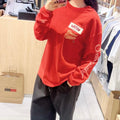韓國 Satur 90s Playback Long Sleeve (男女同款)【SR324】