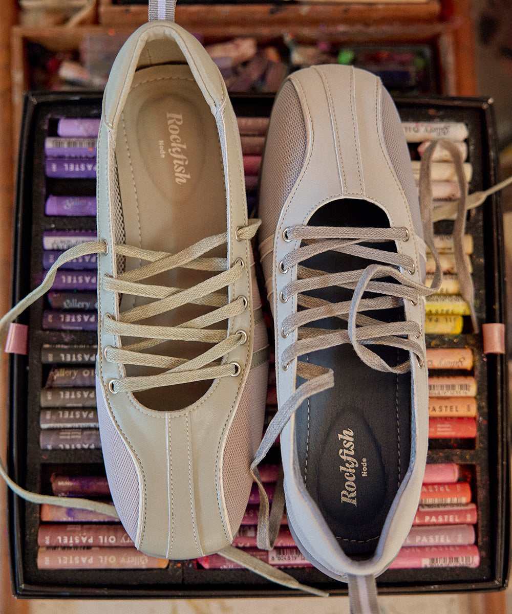 韓國 Rockfish Bliss Laceup Sneakers【RH005】