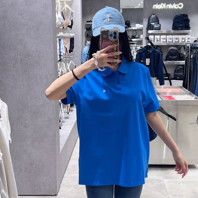 韓國 Calvin Klein Monogram Pique Polo Tee【SC351】