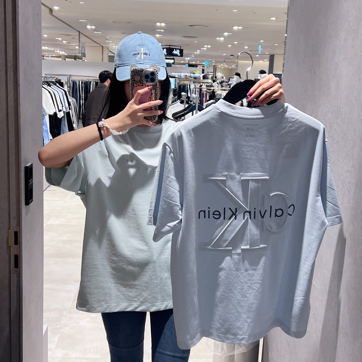 韓國 Calvin Klein Relaxed Fit Cooling Jersey Monologo Tee【SC349】