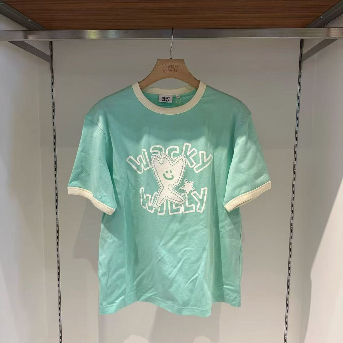 韓國 Wacky Willy Kiki Ringer Short Sleeve T-Shirt【WW226】