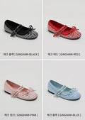 韓國 Chaakan Kitsch Ribbon Mary Jane Flats【CN056】