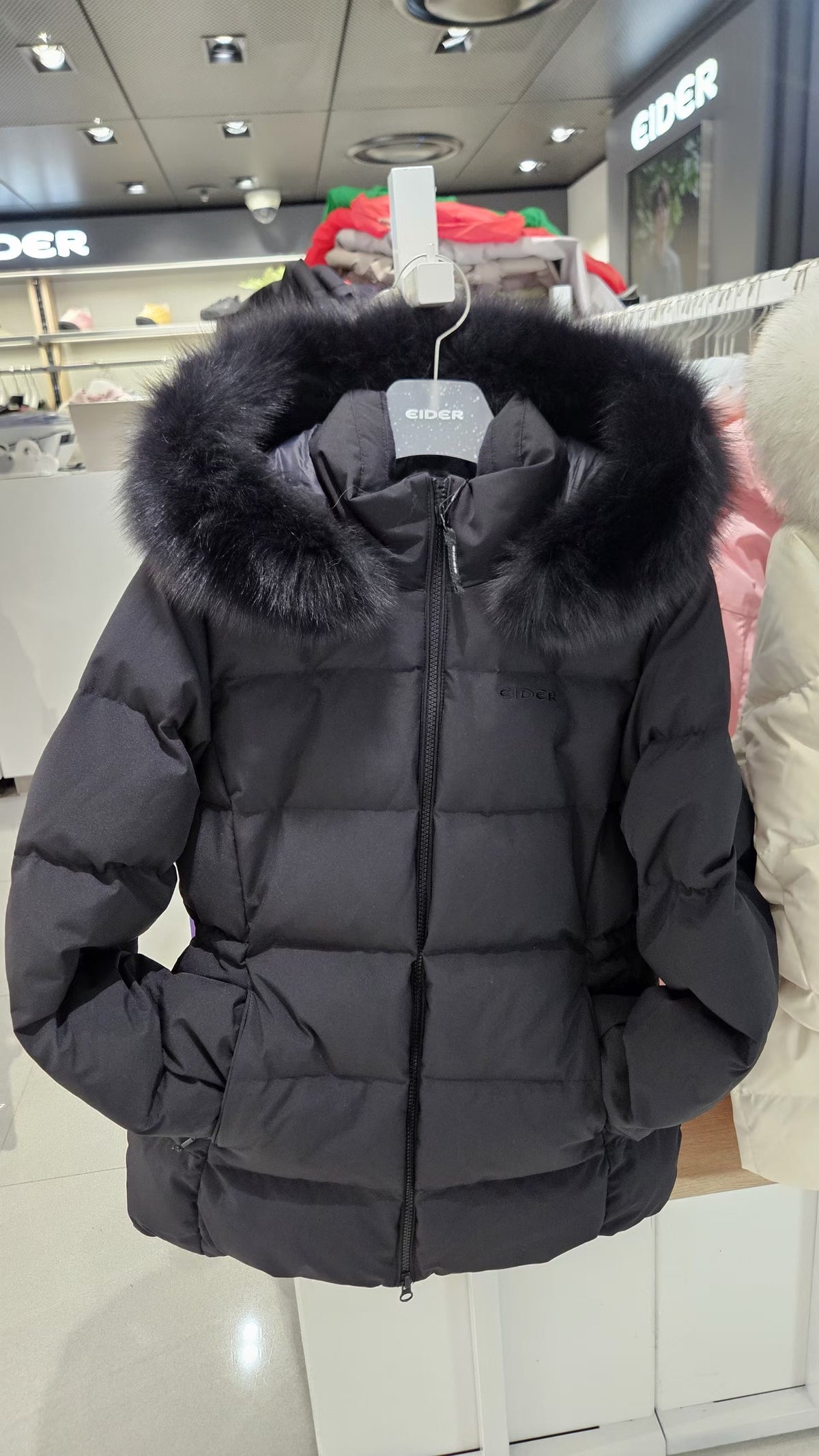 韓國 Eider 女款 中長款羽絨 (鴨絨)【ER150】
