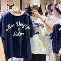 韓國 Satur Setter Logo Embroidered Voyage Short Sleeve T-shirt (男女同款)【SR340】