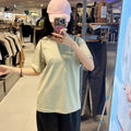 韓國 National Geographic Crow Uni COOL MAX World Map Graphic Basic Fit Short Sleeve T-shirt【NG969】