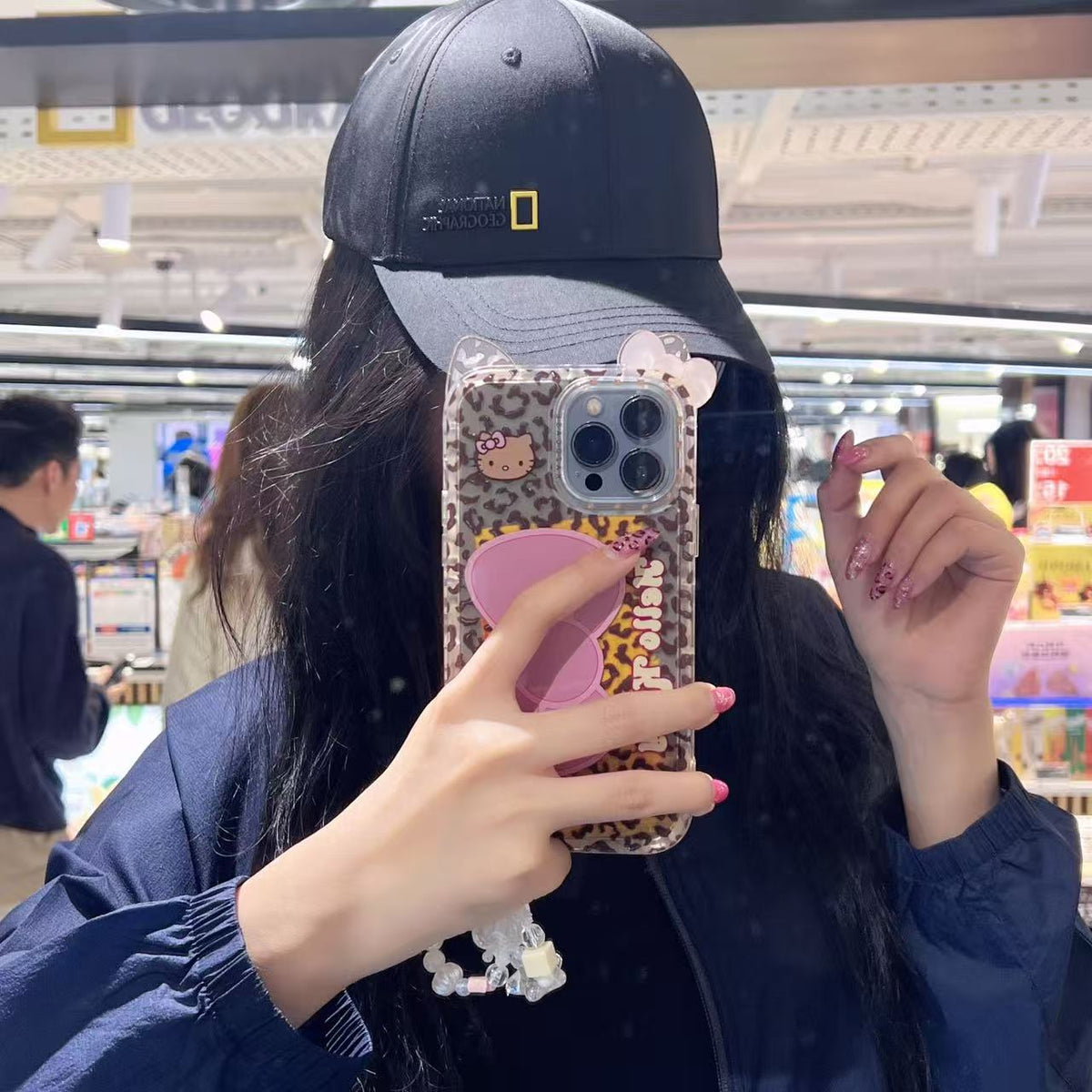 韓國 National Geographic Classic Metal Logo Baseball Cap【NG925】