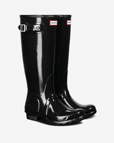 韓國 Hunter Women's Original Gloss Tall Rain Boots【HR009】